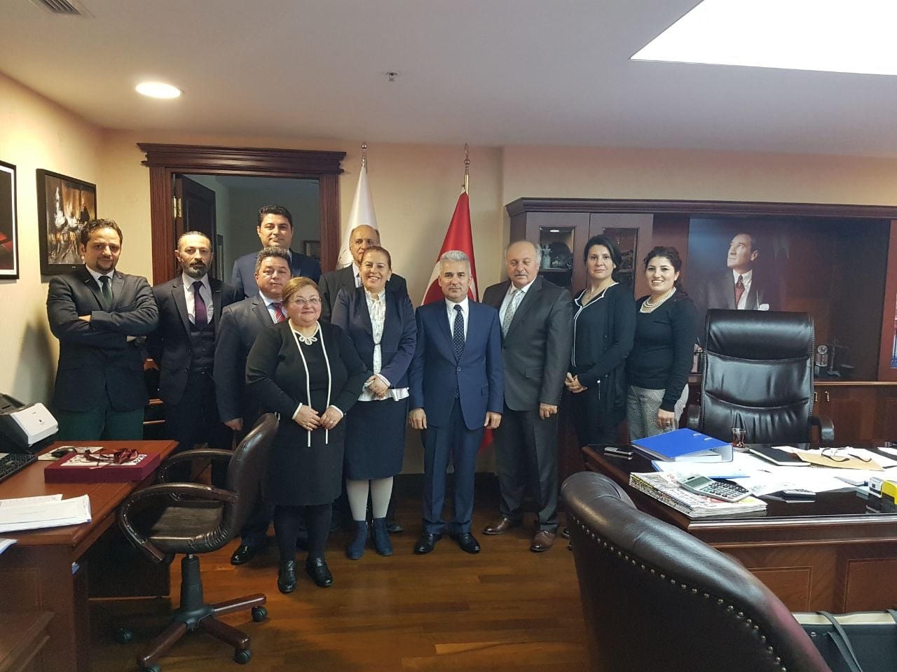 Anadolu Adalet Sarayı Bölge Temsilcilerinin Başsavcı ve Komisyon Başkanı Ziyareti - 4