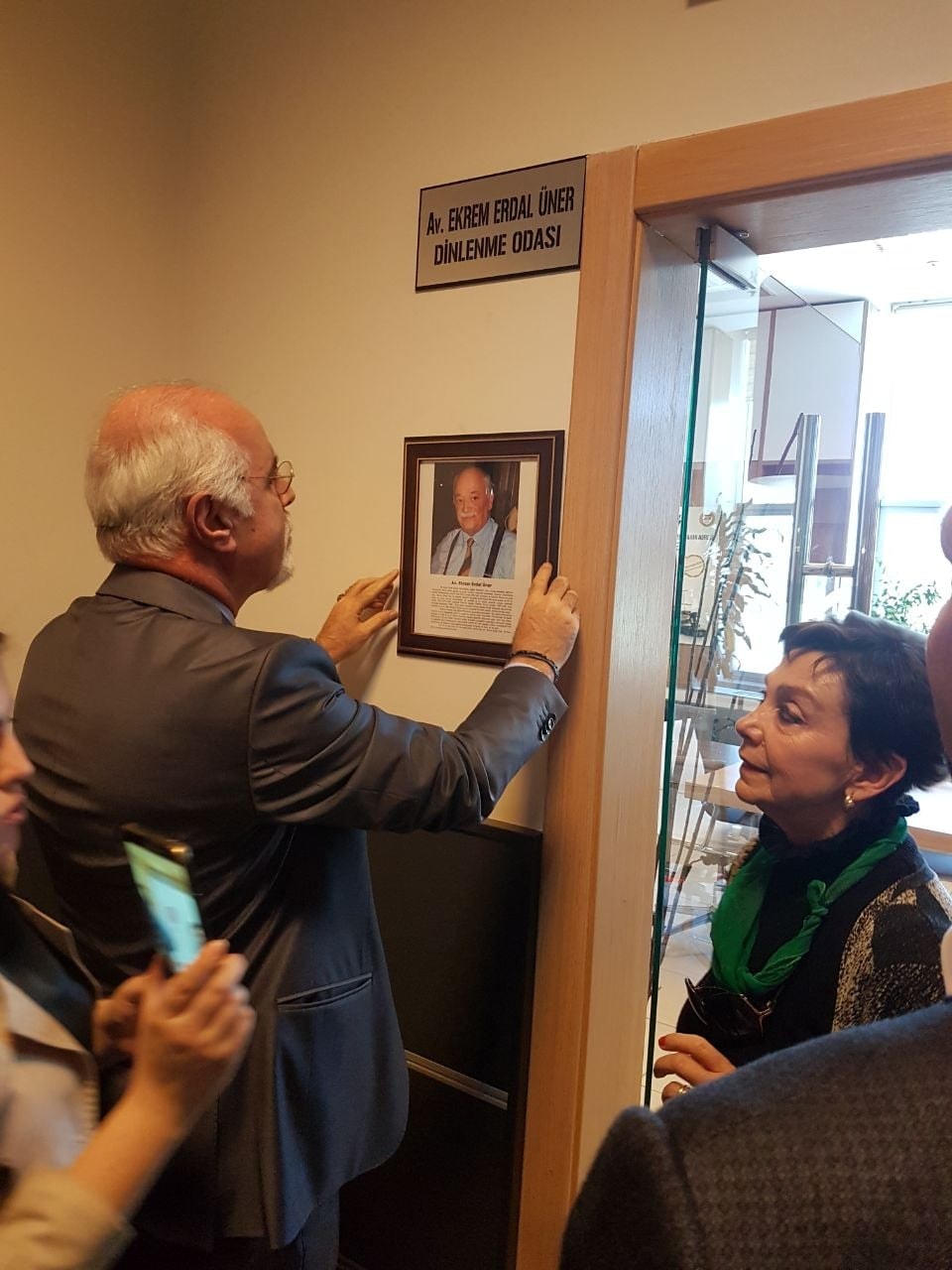 Anadolu Adalet Sarayındaki Baro Odasına “Av. Ekrem Erdal Üner Dinlenme Odası” Adı Verildi - 4