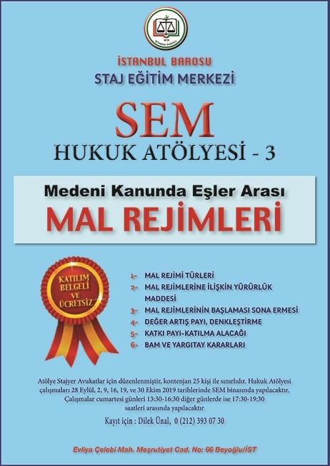 SEM - Hukuk Atölyesi - 3