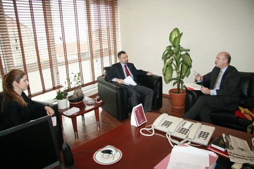 Brüksel Barosu Eski Başkanı Alex Tallon Baromuzu Ziyaret Etti

 - 4