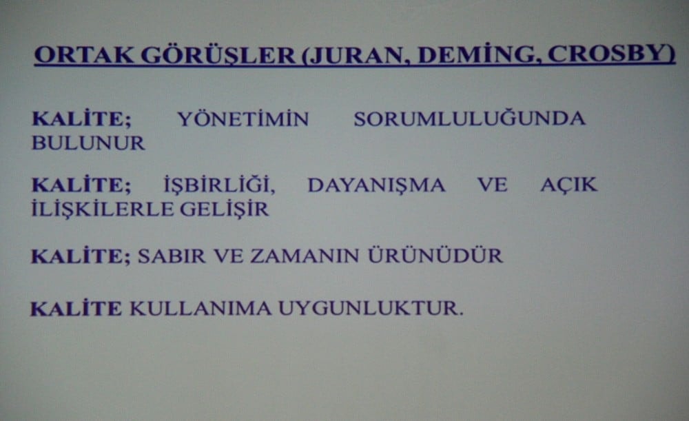 Kalite Yönetimi Sistemi Temel Eğitimi Yapıldı - 72