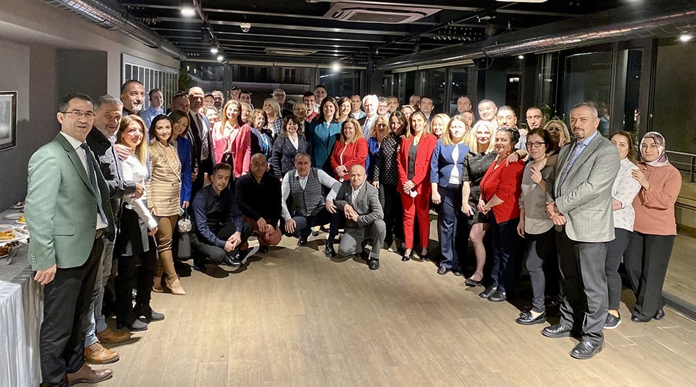 İstanbul Barosu Çalışanları Yeni Yılı Birlikte Karşıladı