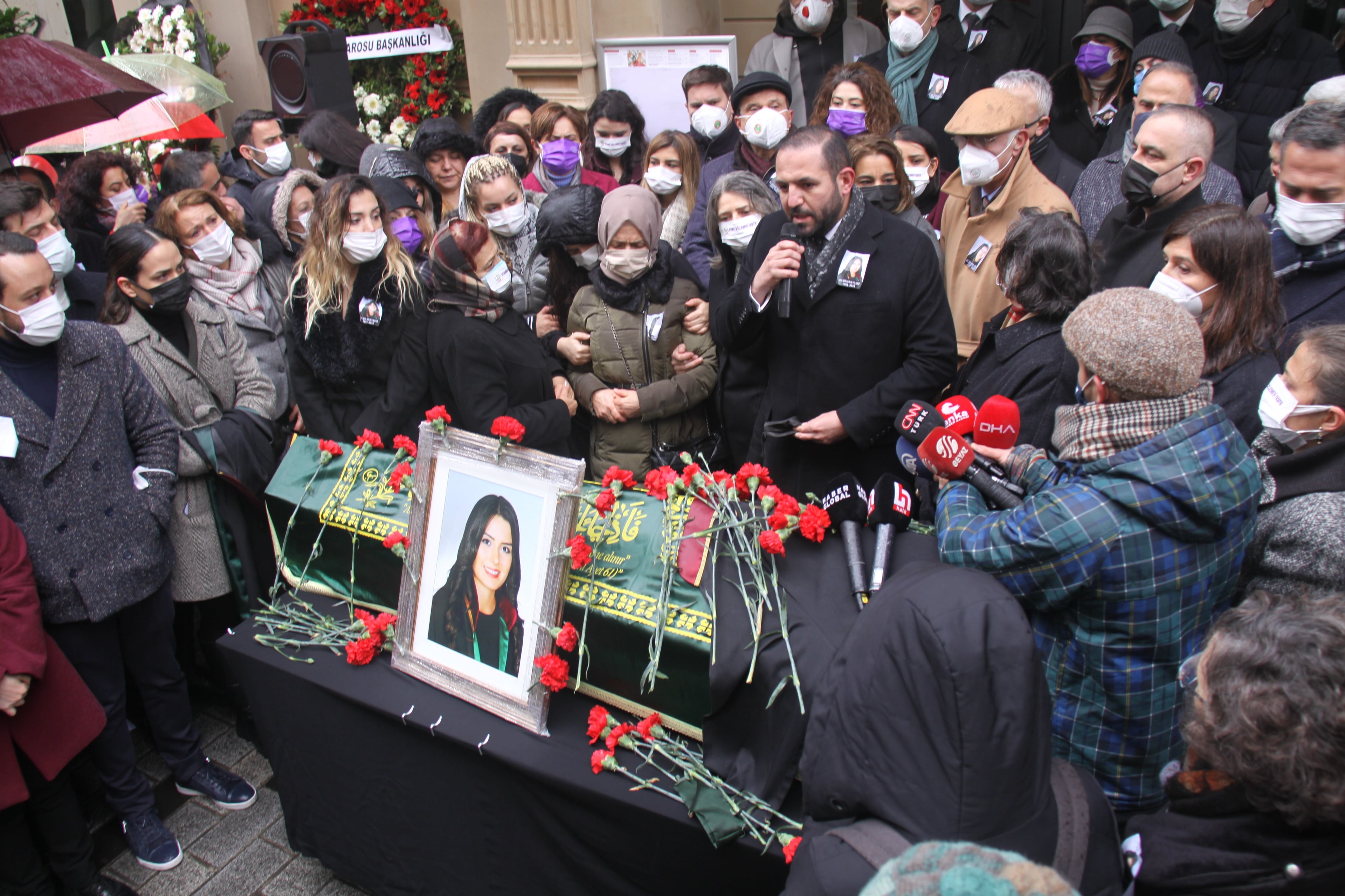 Katledilen Meslektaşımız Av. Dilara Yıldız Son Yolculuğuna Uğurlandı - 20