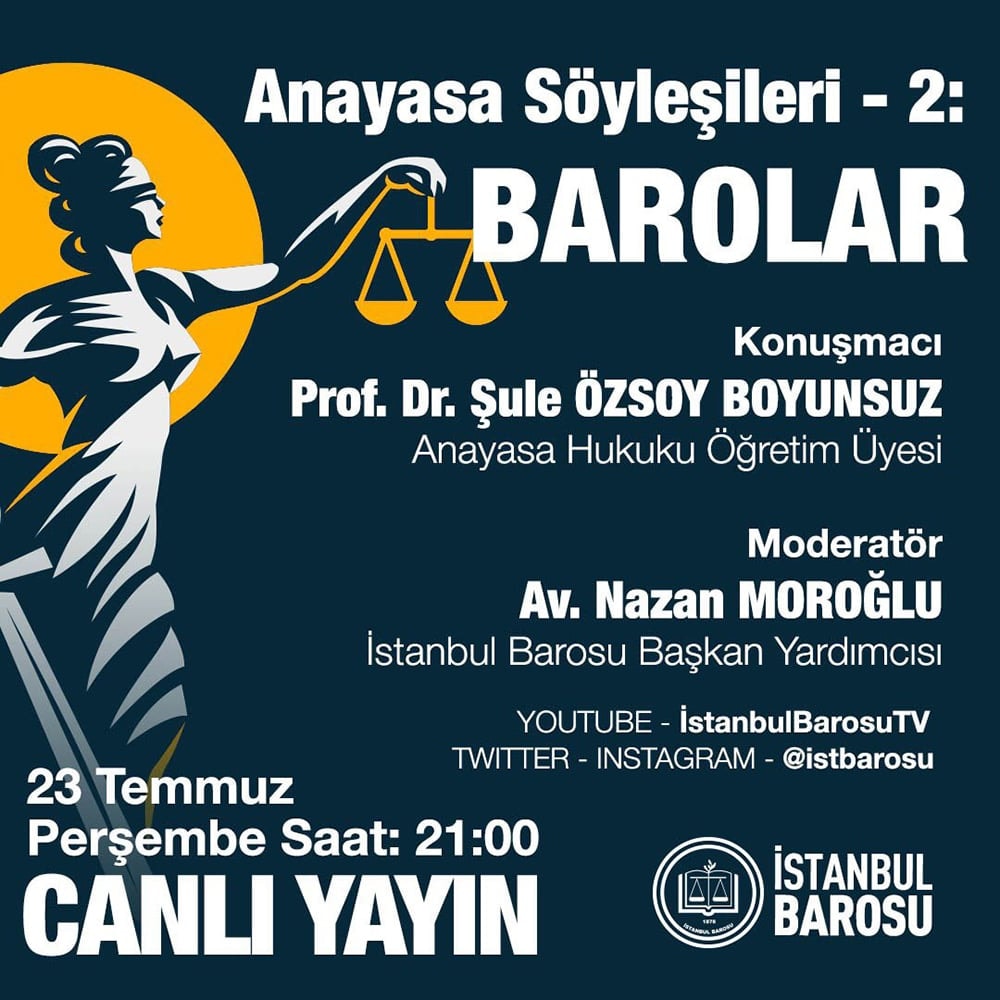 Anayasa Söyleşileri - 2 : Barolar