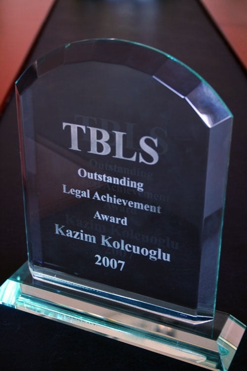  İstanbul Barosu Başkanına Londra’Da “Yaşam Boyu Başarı Onur Ödülü” Verildi - 1