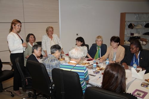 Uluslararası Üniversiteli Kadınlar Federasyonu (Ifuw) Baromuzu Ziyaret Etti - 36