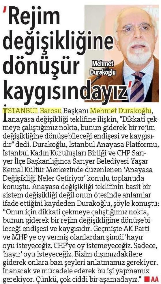 Referandum Sürecinde İstanbul Barosu - 5