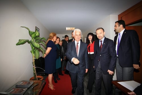 Kktc Cumhurbaşkanı Eroğlu İstanbul 
Barosunu Ziyaret Etti - 2