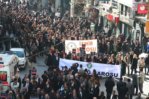 Barolar “Yargıya Ve Ülkeye Sahip Çıkma” Yürüyüşü Yaptılar - 36