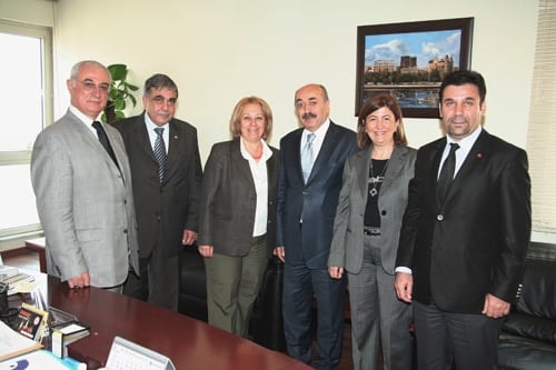 Isparta Valisi Ali Haydar Öner
İstanbul Barosunu Ziyaret Etti