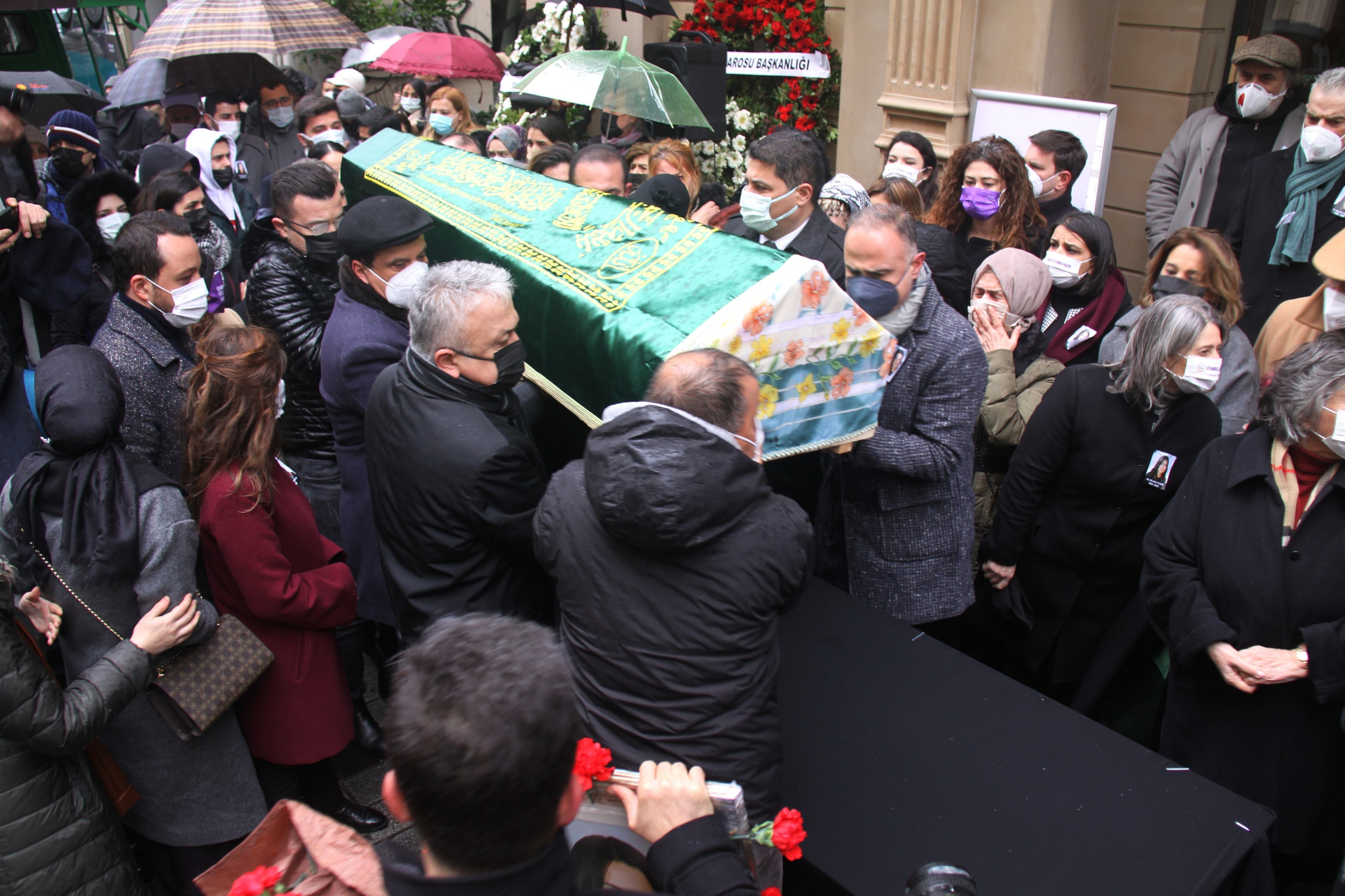 Katledilen Meslektaşımız Av. Dilara Yıldız Son Yolculuğuna Uğurlandı - 6