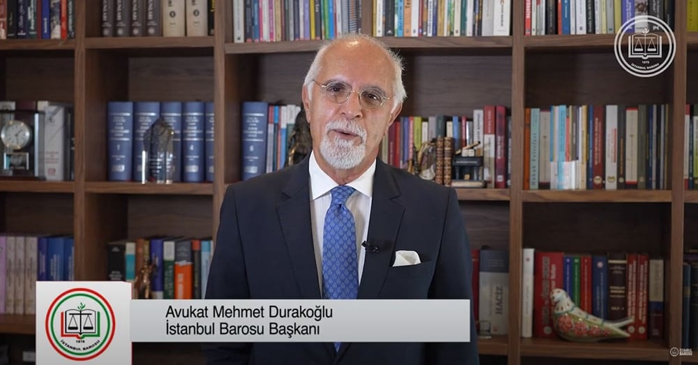 İstanbul Barosu Başkanı Av. Mehmet Durakoğlu’ndan Yeni Adli Yıl Mesajı