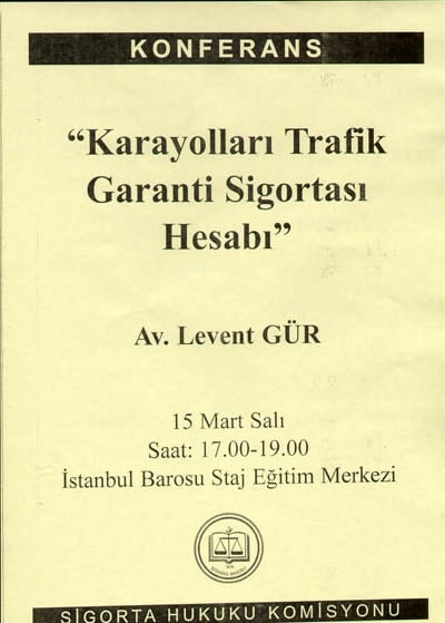 Karayolları Trafik
Garanti Sigortası Hesabı