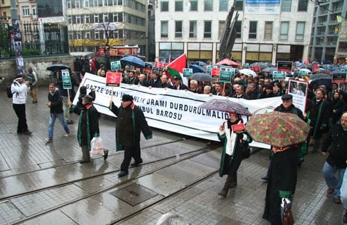 İstanbul Barosu İsrail’İn Gazze Saldırısını Kınadı - 25