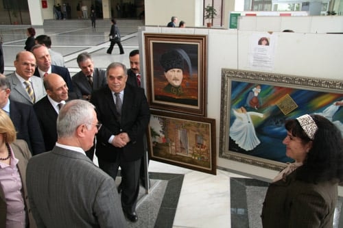 131. Yıl Etkinlikleri: Resim, Fotoğraf Ve Şiir Sergisi Açıldı - 9