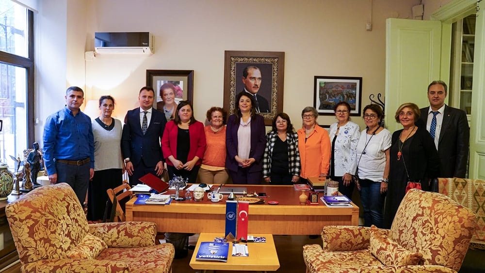 İstanbul Barosu'ndan ÇYDD'ye Ziyaret