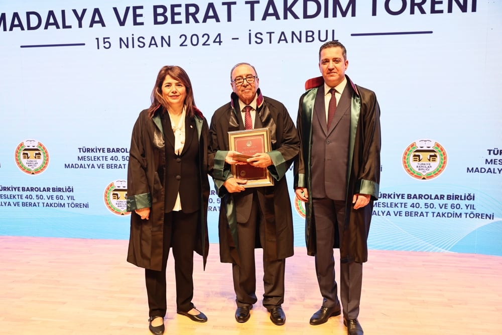Meslekte 40, 50 ve 60 Yılını Dolduran Meslektaşlarımıza Plaket Verildi - 105