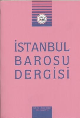 İstanbul Barosu Dergisi’Nin
Yeni Sayısı Çıktı.