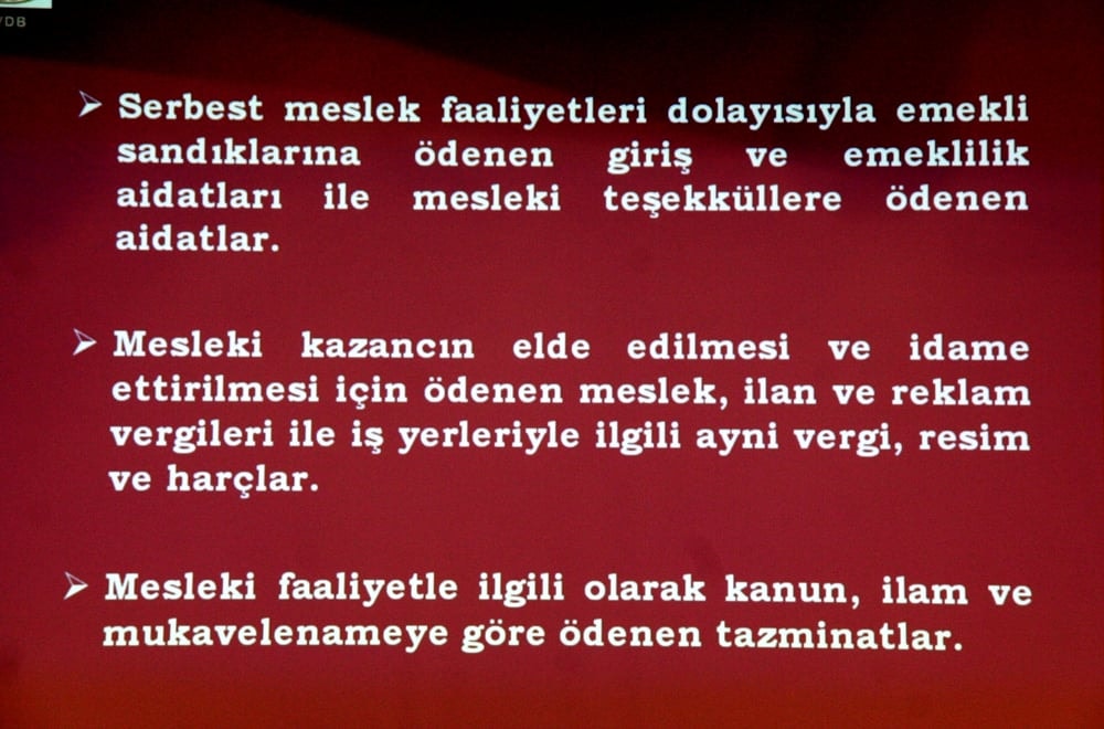 Avukatlar İçin Gelir Vergisi Beyannamesi Düzenlenmesi  ve Defter Beyan Sistemi - 61