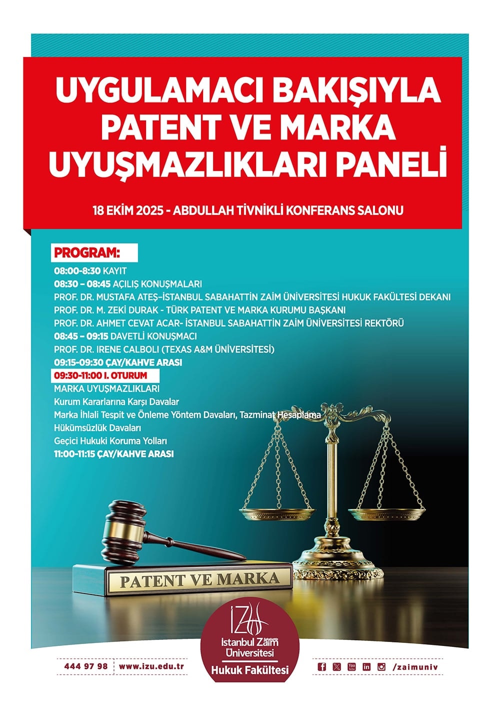 Uygulamacı Bakışıyla Patent ve Marka Uyuşmazlıkları Paneli