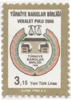 2006 Yılı Baro Pulu Satışa Sunuldu