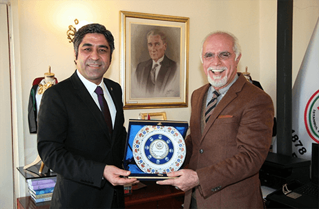 Adana Barosu Başkanı Av. Küçük Baromuzu Ziyaret Etti