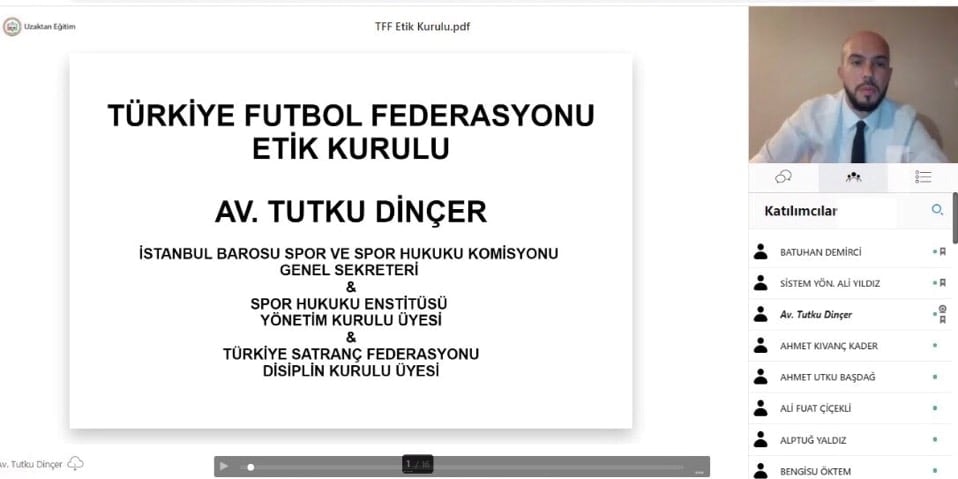 Spor Hukuku Sertifika Programı - 2