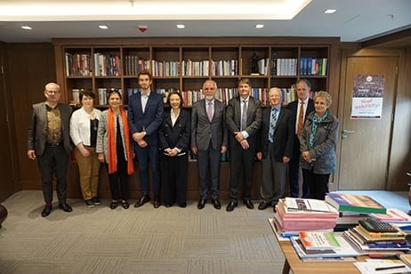 Fransız Heyet Başkan Durakoğlu’nu Ziyaret Etti