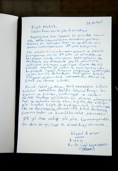 İstanbul Barosu Heyeti Ata’Nın Huzurunda - 40