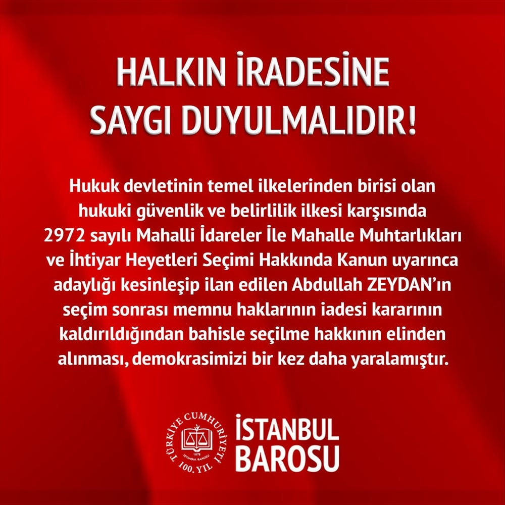 Halkın İradesine Saygı Duyulmalıdır - 2