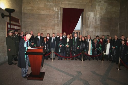 İstanbul Barosu Heyeti Anıtkabir’De Ata’Nın Huzurunda - 46
