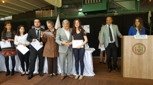 35. Dönem Hukuk İngilizcesi Ve Terminolojisi Derslerini Tamamlayanlara Katılım Belgeleri Verildi
