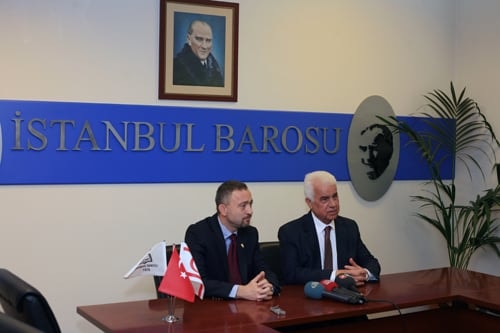 Kktc Cumhurbaşkanı Eroğlu İstanbul 
Barosunu Ziyaret Etti - 17