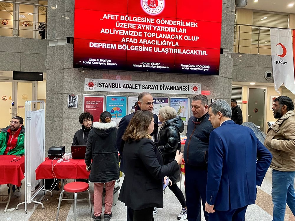 Çağlayan Adliyesi’nde Kan Bağış Noktası Kuruldu - 6