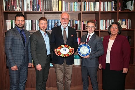 Ukrayna Barosu Temsilcileri Başkan Durakoğlu’nu Ziyaret Ettiler