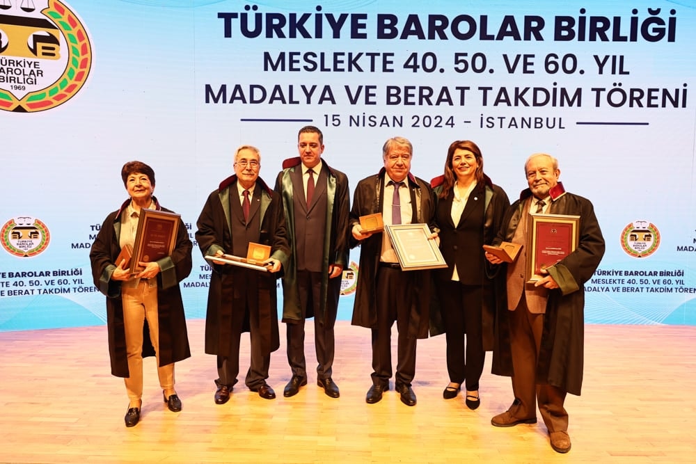 Meslekte 40, 50 ve 60 Yılını Dolduran Meslektaşlarımıza Plaket Verildi - 66