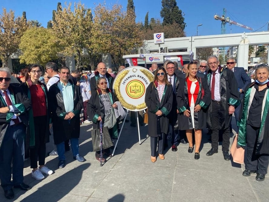 Başkanımız Av. Filiz Saraç, Yönetim Kurulu Üyelerimiz ve Meslektaşlarımız 29 Ekim Cumhuriyet Bayramı Törenine Katıldı - 6
