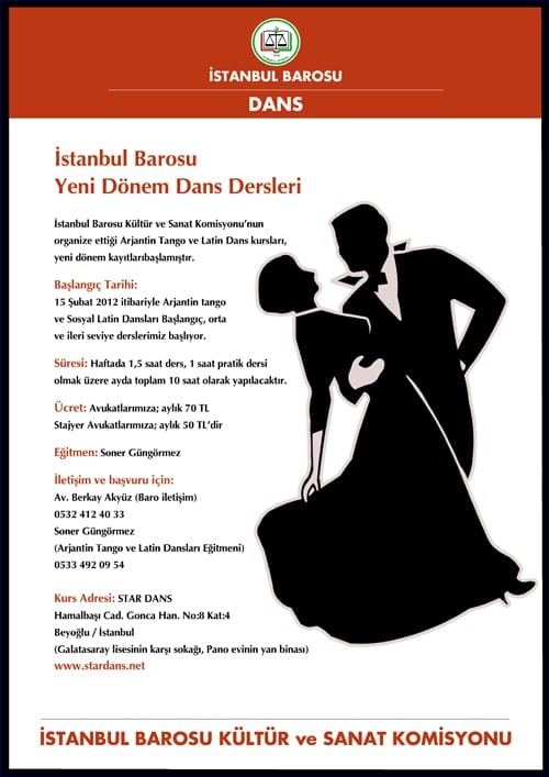 Yeni Dönem Dans Dersleri Başlıyor

 - 1