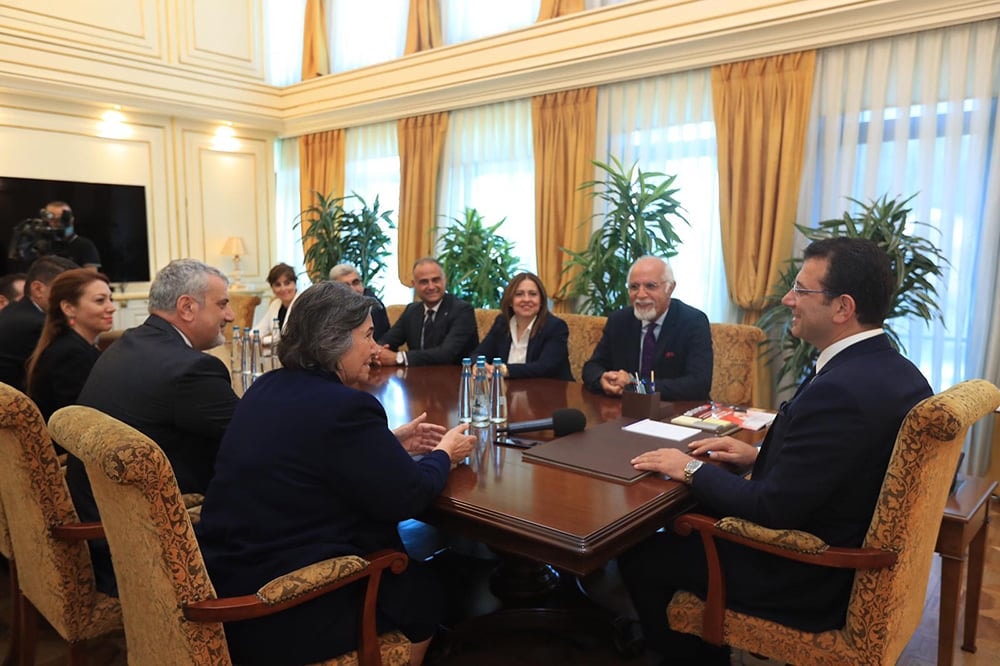 Başkan Durakoğlu ve Yönetim Kurulu İBB Başkanı İmamoğlu’nu Ziyaret Etti - 3