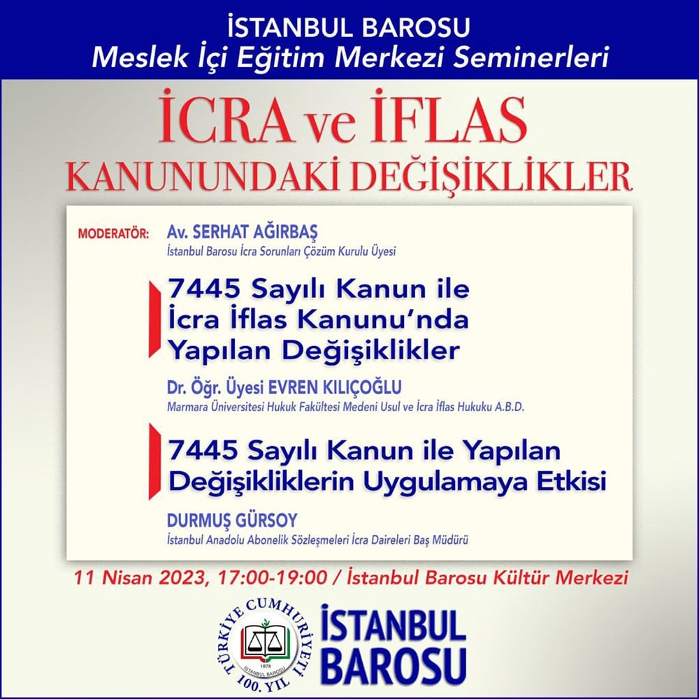 İcra ve İflas Kanunundaki Değişiklikler