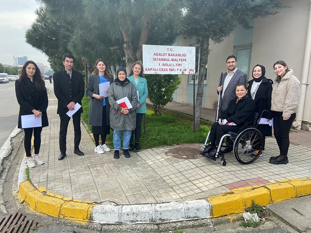 İstanbul Barosu Maltepe Cezaevi Erişilebilirlik Ziyareti - 1