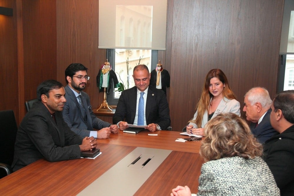 Pakistan Lahore Vergi Avukatları Barosu İstanbul Barosu’nu Ziyaret Etti - 1