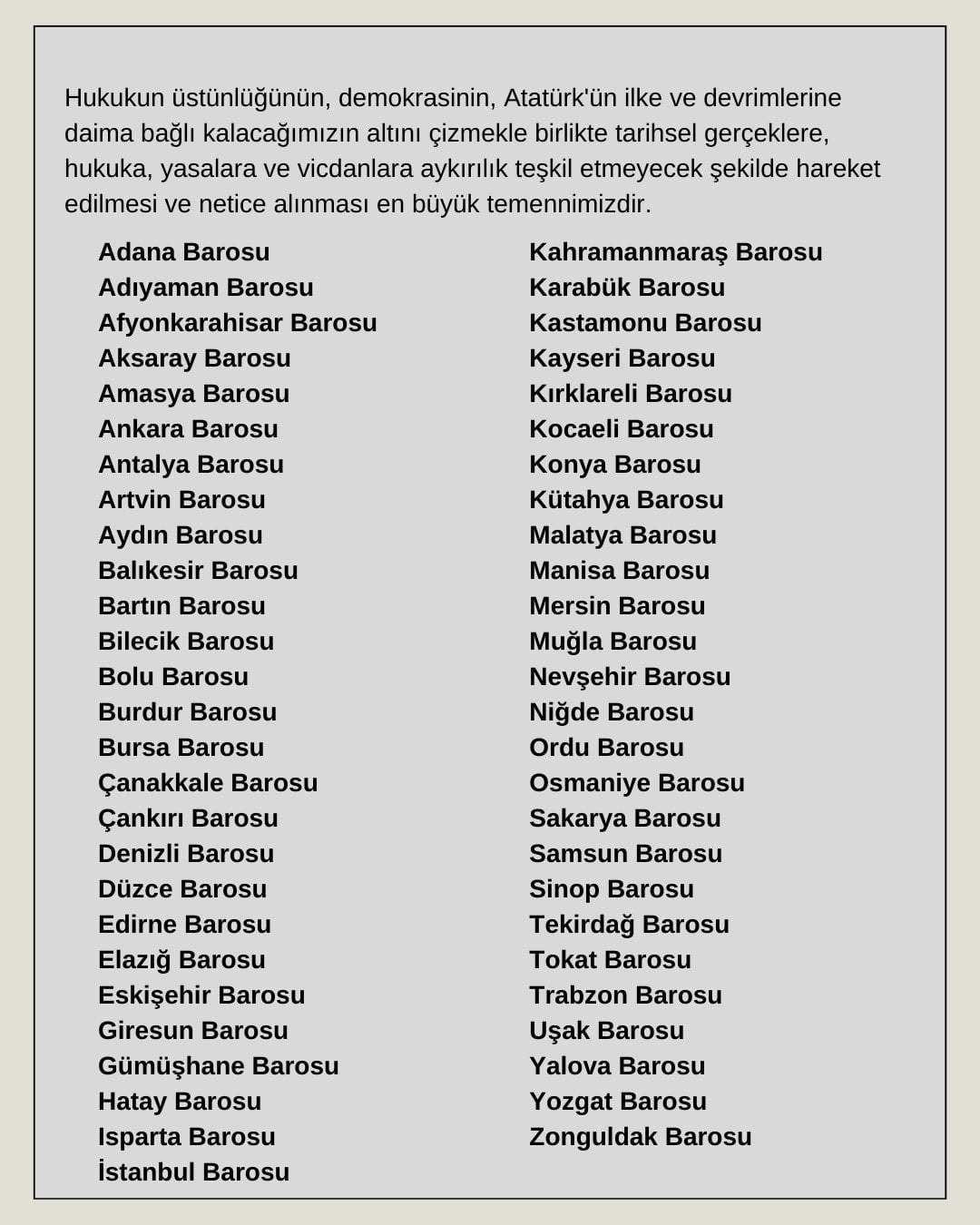 Basına ve Kamuoyuna - 2