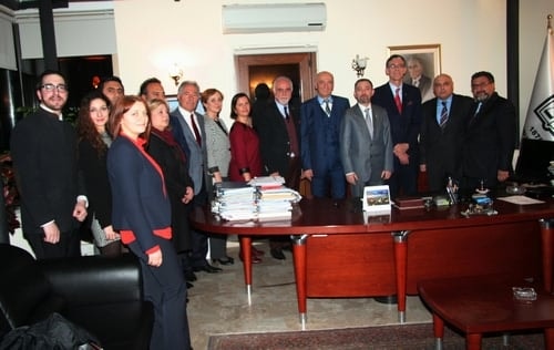 Hollanda İstanbul Başkonsolosu İstanbul Barosu’Nu Ziyaret Etti 

 - 14