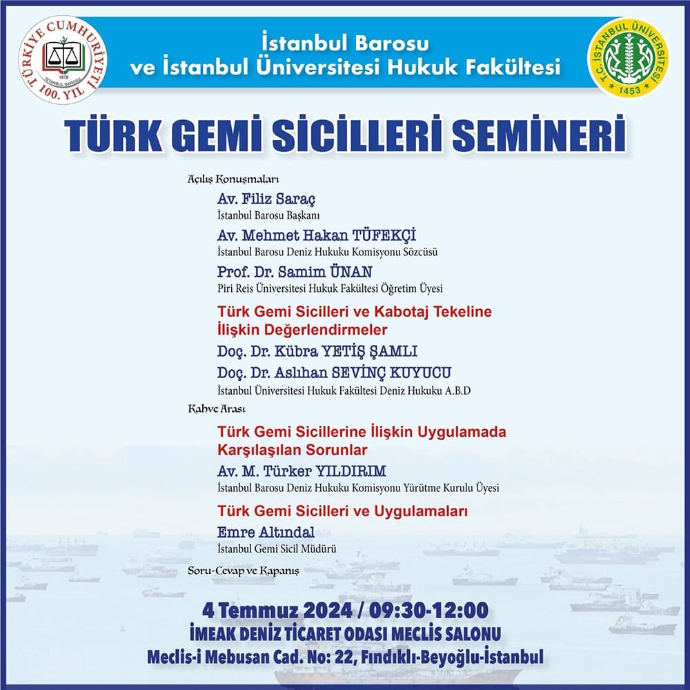 Türk Gemi Sicilleri Semineri