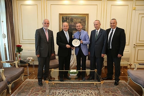 İstanbul Barosu’Ndan Büyükşehir Başkanına Kutlama Ziyareti

