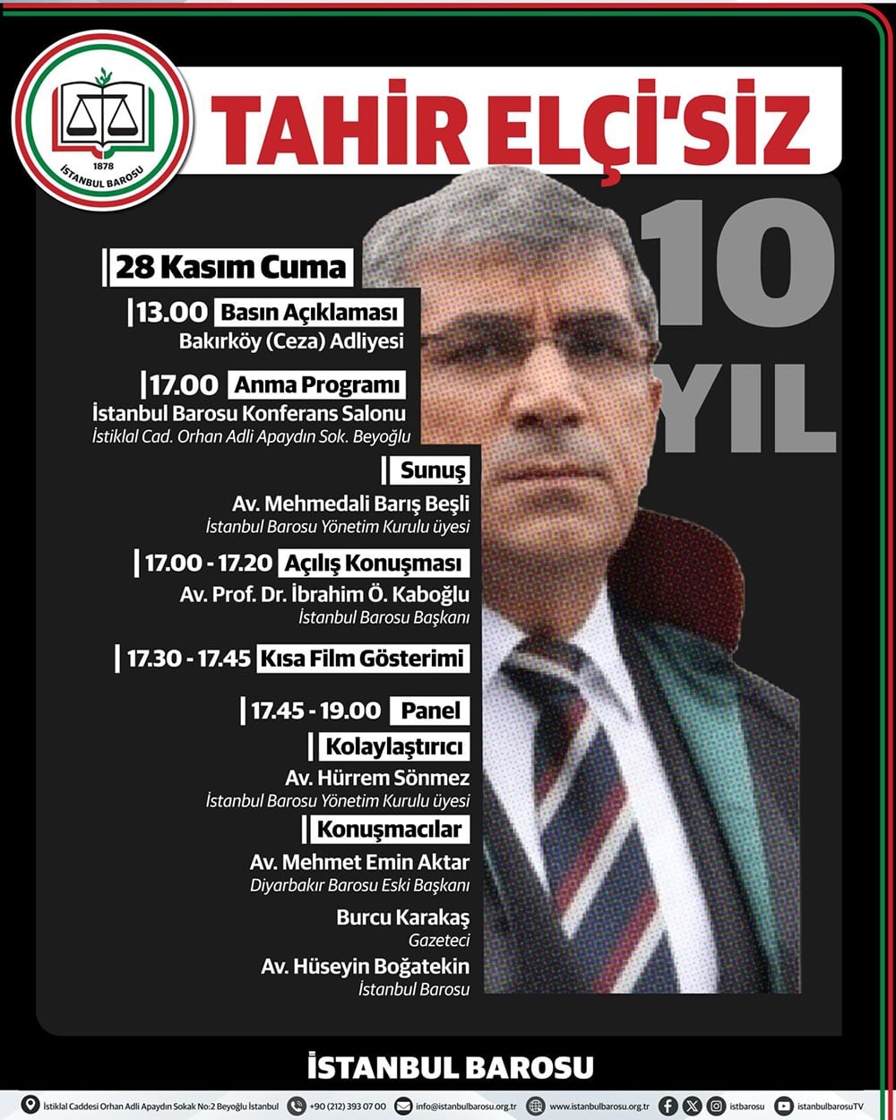 Tahir Elçi'siz 10 YIL
