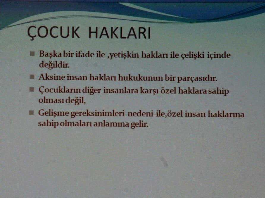 Çocuk Hukuku Konulu Eğitim Semineri - 16