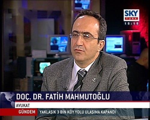 Doç. Dr. Mahmutoğlu Sky Türk’Te Yayınlanan Hakkınızı Arayın Programına Konuk Oldu