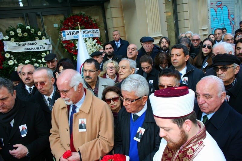 Başkanımız Av. Kazım Kolcuoğlu’nu Son Yolculuğuna Uğurladık - 81